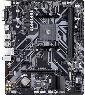Gigabyte B450M H (rev. 1.0) Motherboard Micro ATX με AMD AM4 Socket