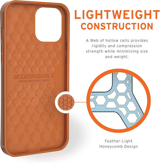 UAG Outback Back Cover Πλαστικό Πορτοκαλί (iPhone 12 Pro Max)