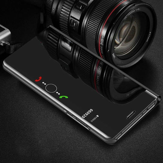 Hurtel Clear View Book Πλαστικό Μαύρο (Galaxy A51)