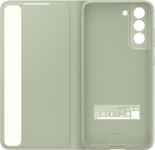 Samsung Book Υφασμάτινο Olive (Galaxy S21 FE 5G)
