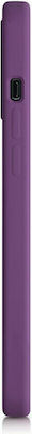 KWmobile Flexible Rubber Silicone Back Cover Purple (iPhone 12 / 12 Pro)
