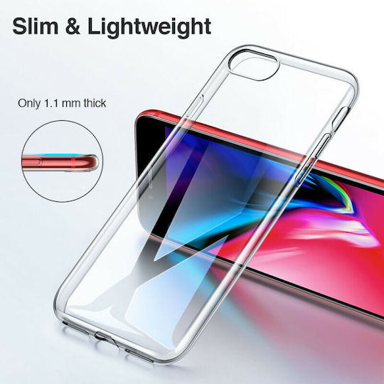 ESR Essential Задна корица Силикон 0.98мм Прозрачен (iPhone SE 2022/2020)