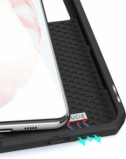 Dux Ducis Skin X Book Δερματίνης Μαύρο (Galaxy S21 5G)