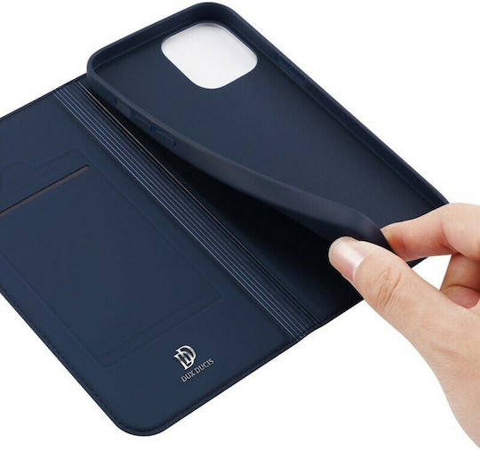 Dux Ducis Skin Pro Book Synthetic Leather Blue (iPhone 13 Pro Max)