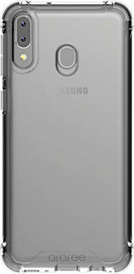 Samsung Protective Cover Umschlag Rückseite Silikon Transparent (Galaxy M20) GP-M205KDFPAWA