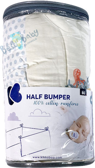 Kikka Boo The Fish Panda Crib Bumpers Classic Inside Light Blue 35x180cm
