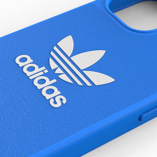 adidas Adicolor Umschlag Rückseite Silikon Blau (iPhone 13 Mini)
