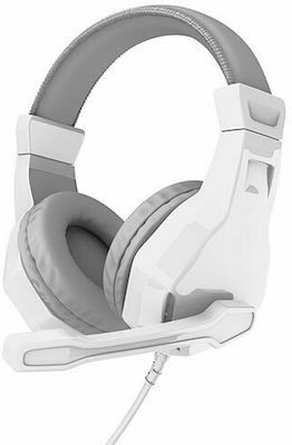 Lamtech Ceres Over Ear Gaming Headset με σύνδεση 3.5mm Λευκό