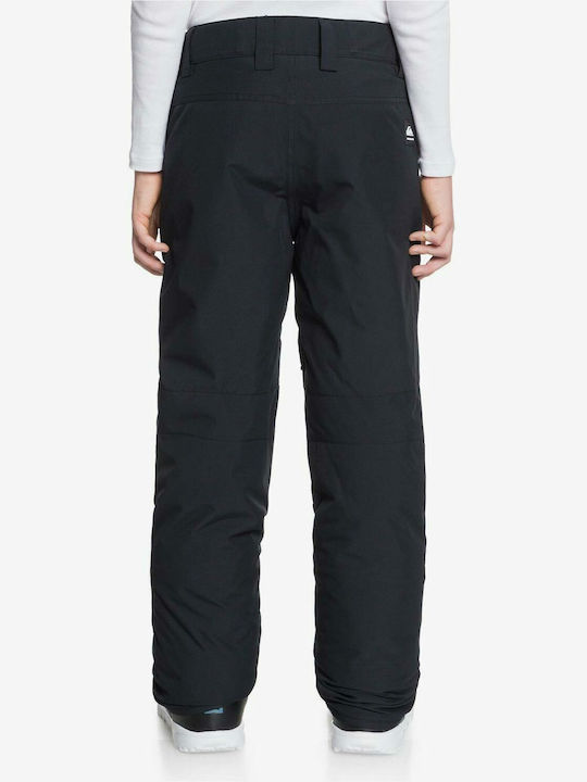 Quiksilver Estate EQBTP03033-KVJ0 Παιδικό Παντελόνι Σκι & Snowboard Μαύρο