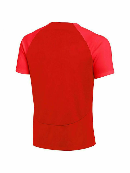 Nike Adacemy Pro Bărbați T-shirt Sportiv cu Mânecă Scurtă Dri-Fit Roșu