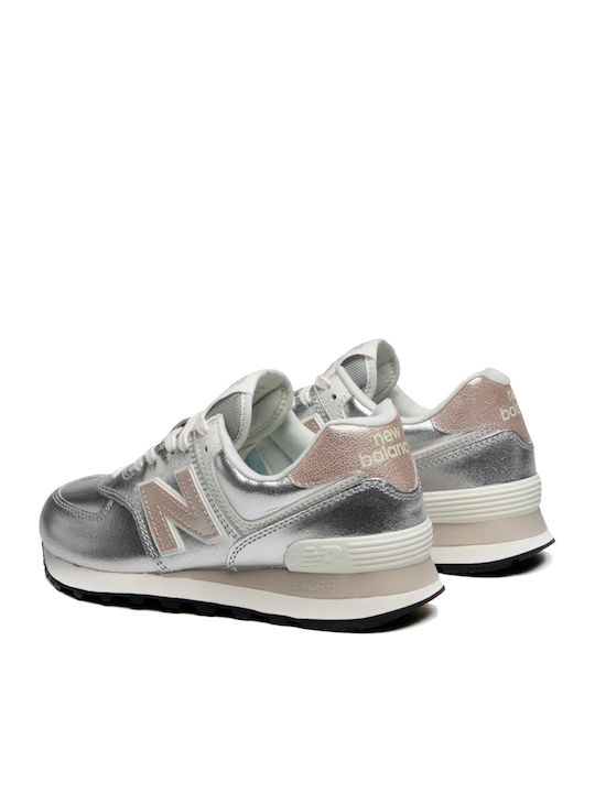 574 Γυναικεία Sneakers Ασημί