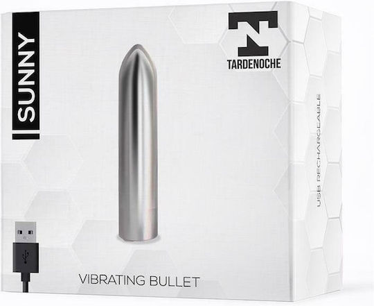 Tardenoche Sunny Vibrator Bullet 9cm Silver