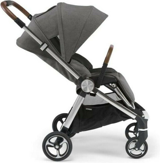 Mamas & Papas Strada Adjustable Baby Stroller Suitable for Newborn Grey Mist