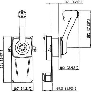 Ultraflex Контролер на лодка B184