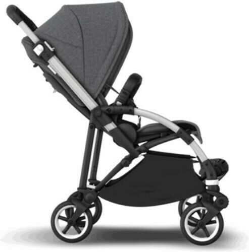 Bugaboo Bee 6 Baby Stroller Suitable from 6+ Months Alu Grey - Grey Melange