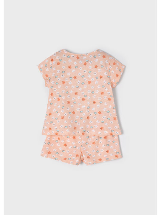 Mayoral Set Top & Bottom Kids Summer Pyjamas Pink