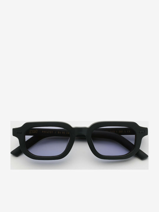 Gast PAI Unisex Sunglasses with Plastic Frame PA05 Matter Black / Purple PA05