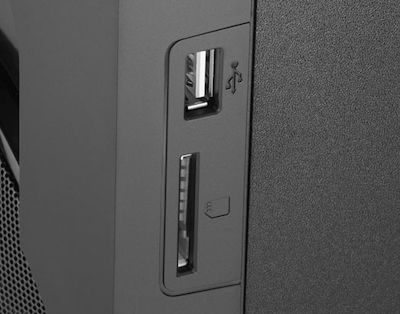 Real-El M-590 Ηχεία Υπολογιστή 2.1 με Bluetooth και Ισχύ 60W σε Μαύρο Χρώμα