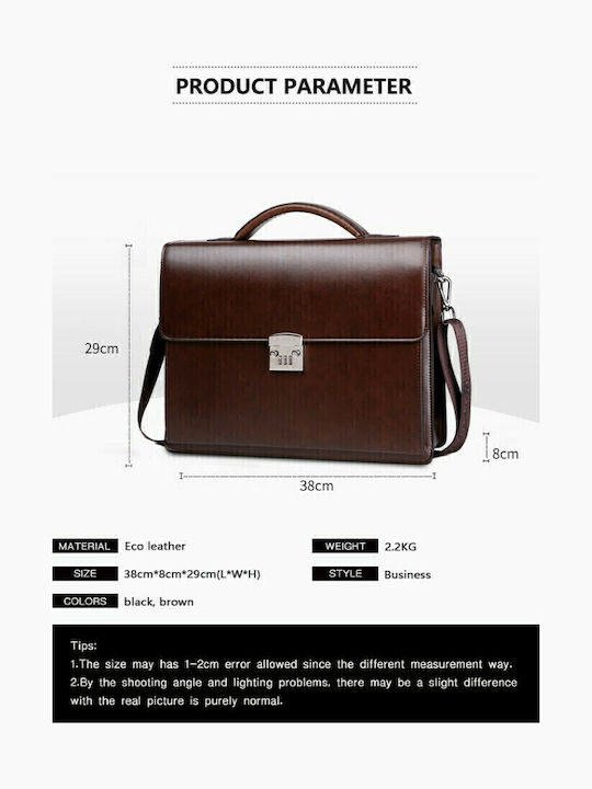 Herrentasche Geldbörse Braun