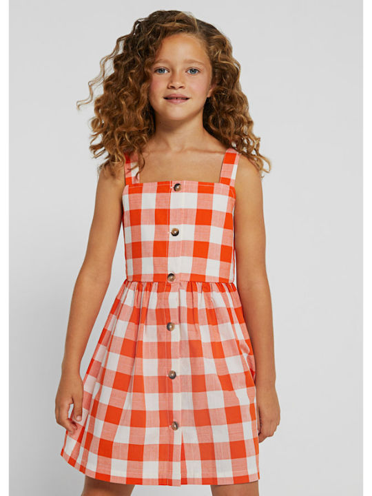 Mayoral Kinderkleid Orange Mayoral Kinderkleid Orange
