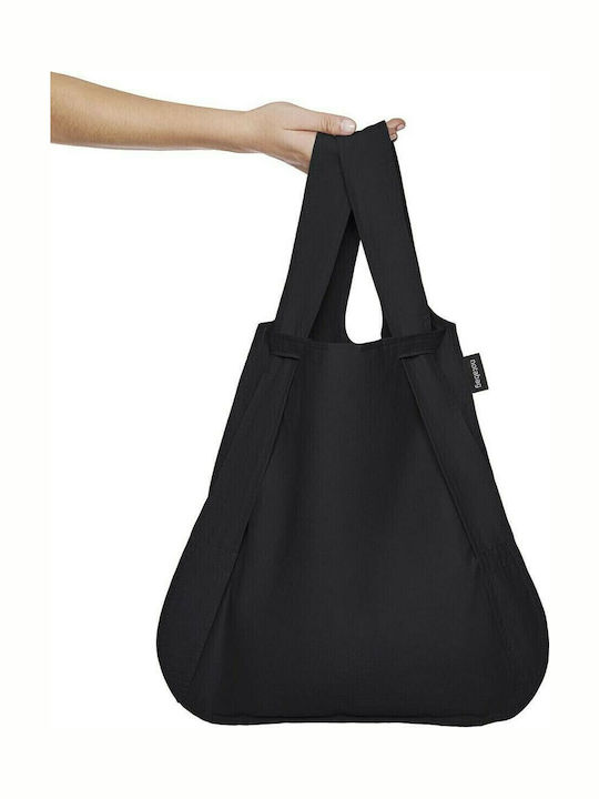 Notabag Υφασμάτινη Τσάντα για Ψώνια Black