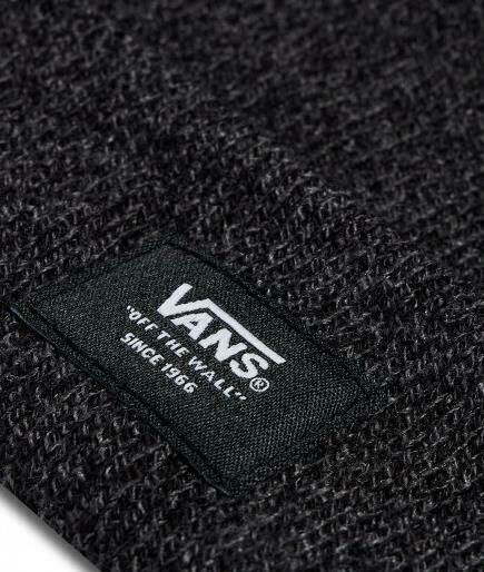 Beanie Ανδρικός Σκούφος Πλεκτός σε Μαύρο χρώμα