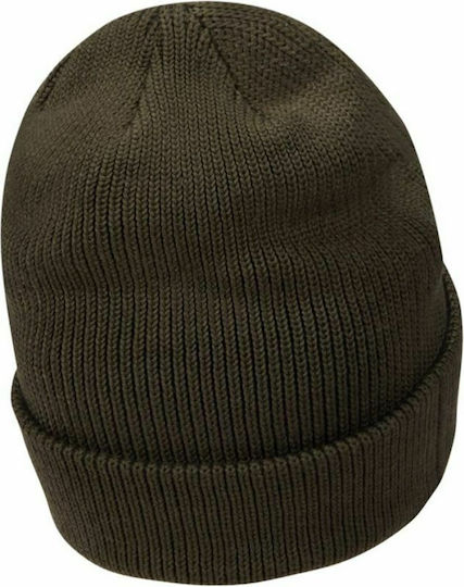 Sportswear Beanie Beanie Knitted in Khaki color