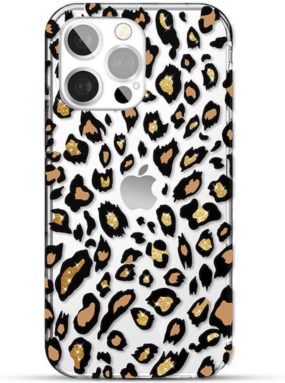Kingxbar Wild Back Cover Σιλικόνης 1.5mm Leopard (iPhone 13)