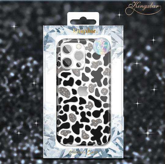 Kingxbar Wild Back Cover Σιλικόνης Cow (iPhone 13 Pro Max)