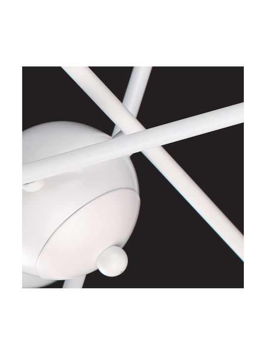 Home Lighting Gwen Pendant Light White with Socket E27 75x75x57cm