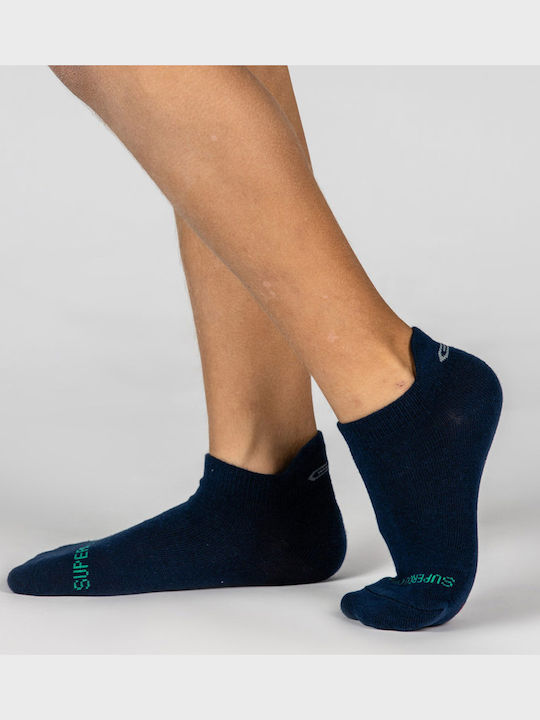 GSA Athletic Kids' Ankle Socks Aero 365 Blue 3 Pairs