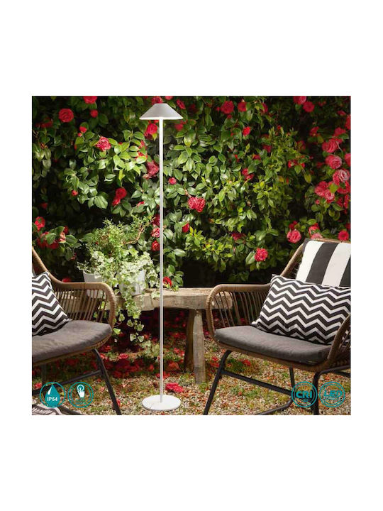 Ondaluce Moon Außenstehlampe Für Außenbereich IP54 Weiß