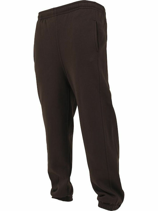 Sweatpants with Elastic Brown