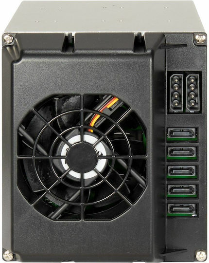 Inter-Tech ST-5255 Θήκη για 5 Σκληρούς Δίσκους 2.5" / 3.5" SAS / SATA III