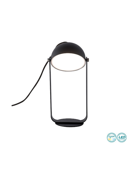 Viokef Hemi Metal Lampă de masă LED cu Bază Negru