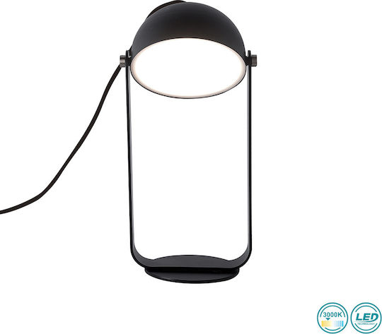Viokef Hemi Metal Lampă de masă LED cu Bază Negru