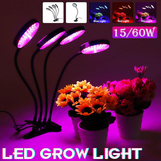 Desk Grow Light with LED and Power 60W