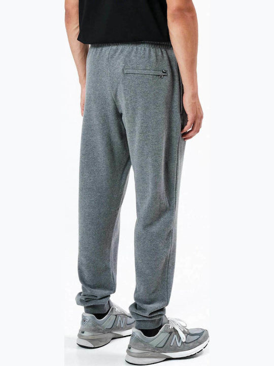 Sweatpants with Elastic Dark Grey Melange