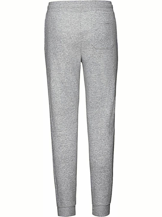 Russell Athletic R-268M-0 Men's Sweatpants with Rubber Gray