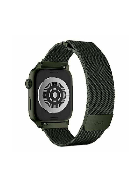 Uniq Dante Strap Stainless Steel Green (Apple Watch 44/45/46mm/Ultra 49mm) UNIQ-44MM-DANBLK