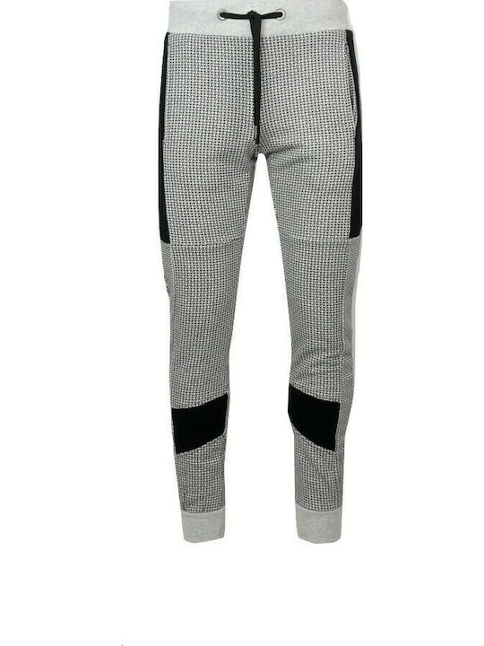 Paco & Co Men's Sweatpants with Rubber Light Grey