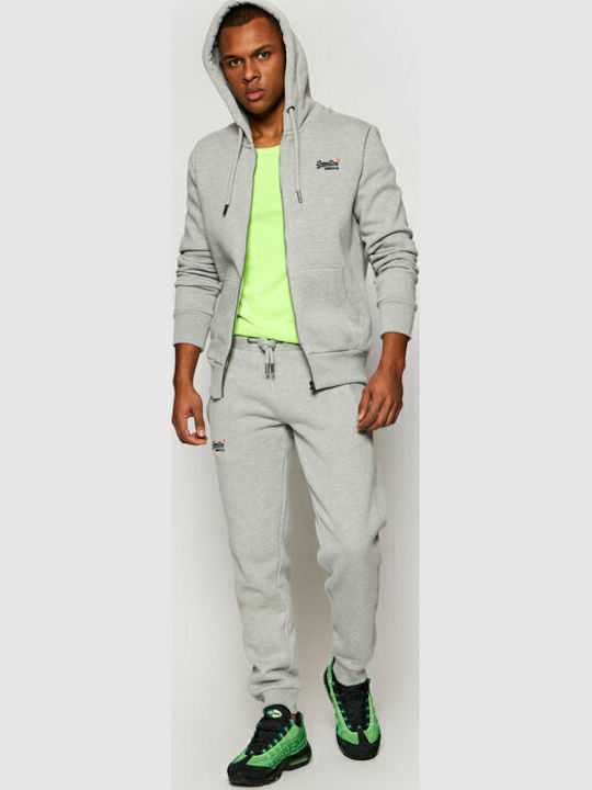 Sweatpants with Elastic Gray