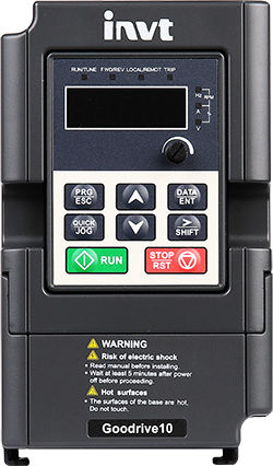 Invt Regulator de viteză 400V 0,75KW 3F 03.048.0142