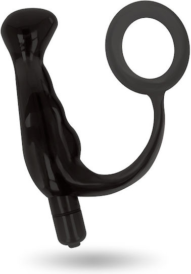 Addicted Toys Addicted Toys Prostatic Vibrator Black Πρωκτική Σφήνα με Δόνηση Black 10cm