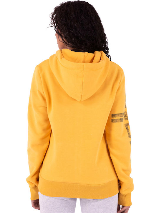 Superdry Women's Hooded Cardigan Yellow