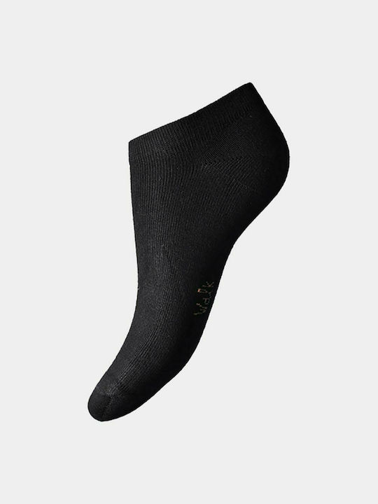 Walk Girls Ankle Socks Black