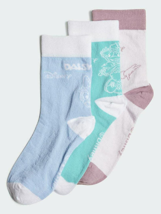 adidas Athletic Kids' Long Socks Crew Multicolored 3 Pairs