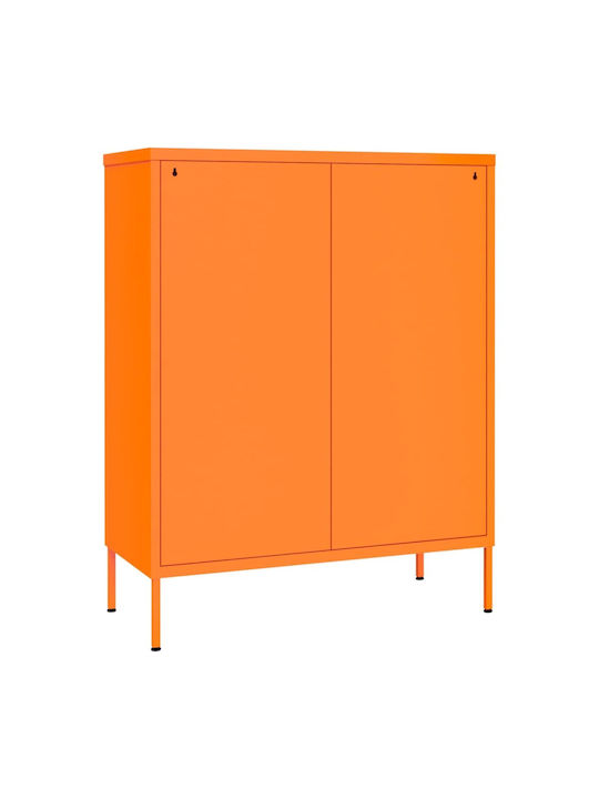 Schublade Büro Πορτοκαλί 80x35x101.5cm