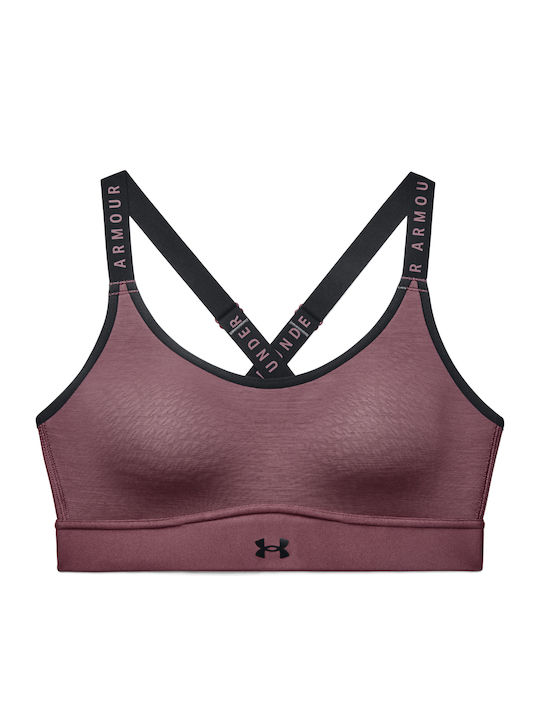 Infinity Mid Women's Sports Bra without Padding Purple