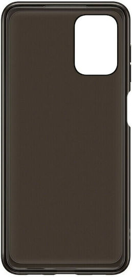 Samsung Soft Clear Cover Black Back Cover Silicone Black (Galaxy A12)